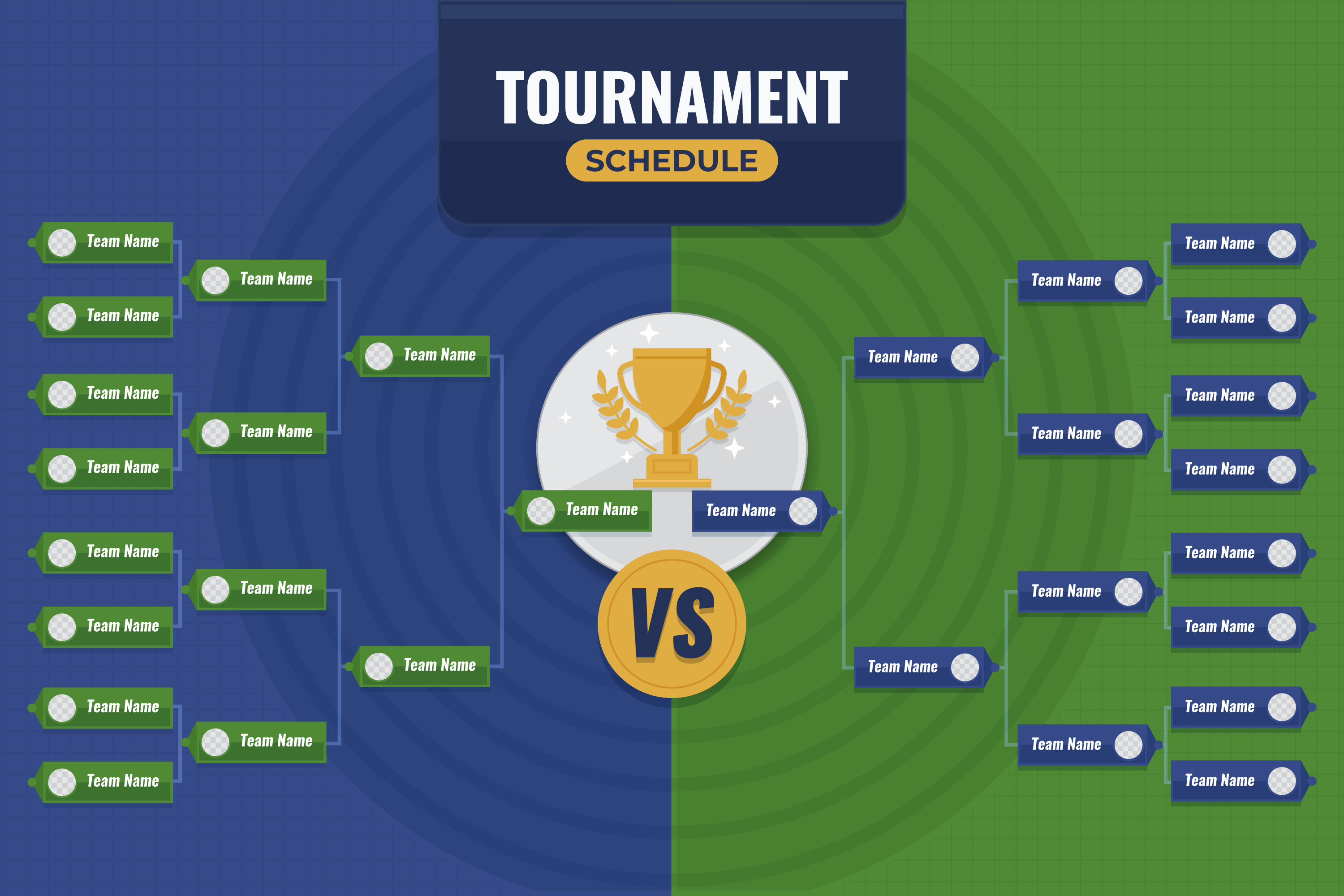 match schedule in tournament